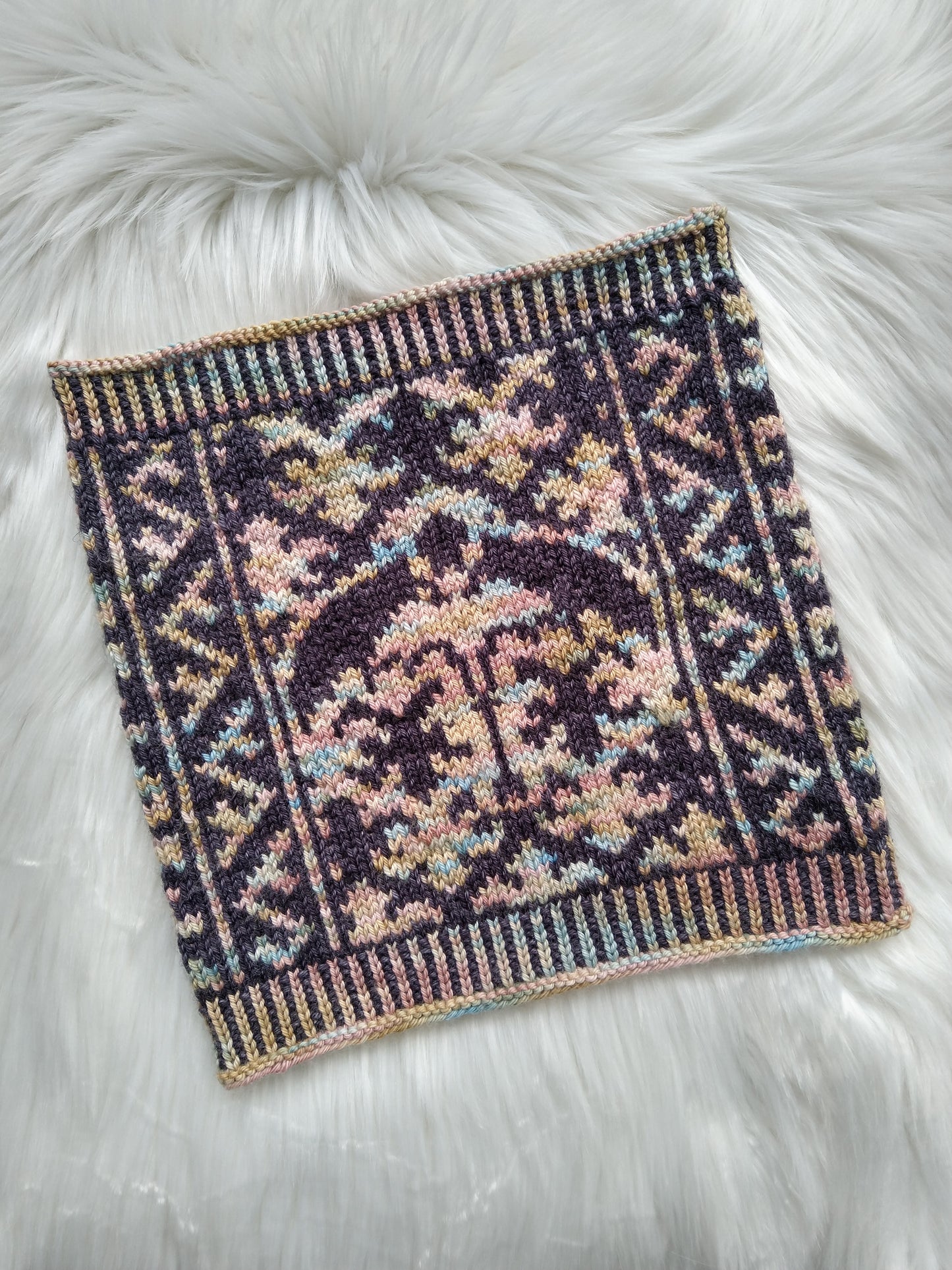 Death Wing Cowl Knitting Pattern